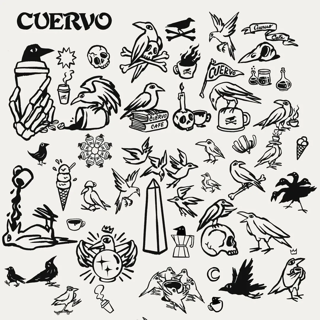 Cuervo. Cafe