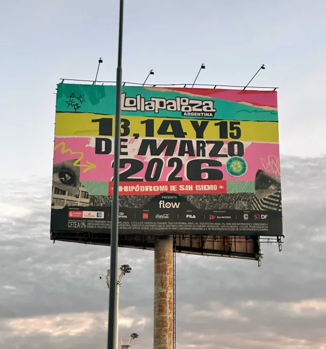 Lollapalooza. Key visuals (El Archivo)