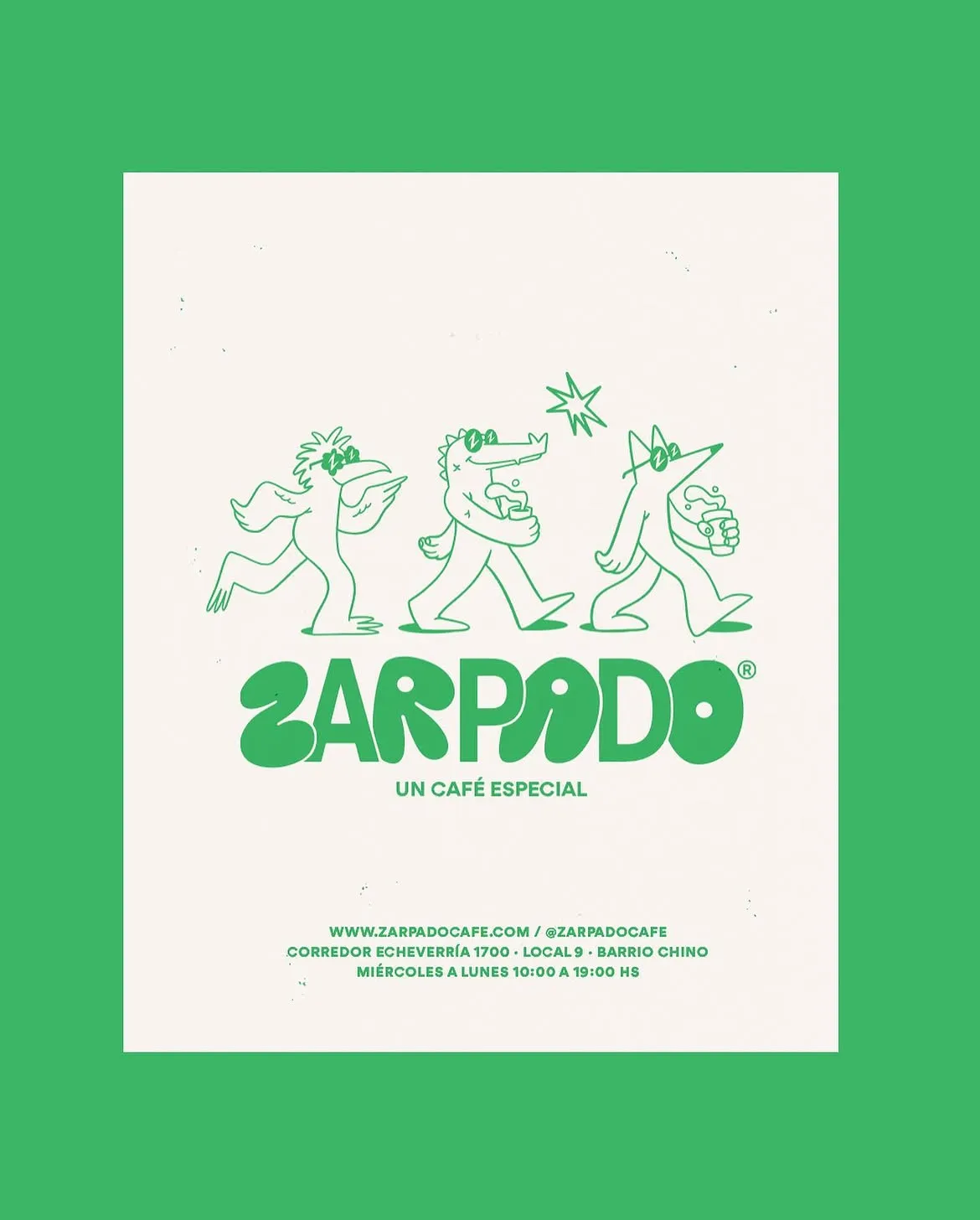 Zarpado. Cafe