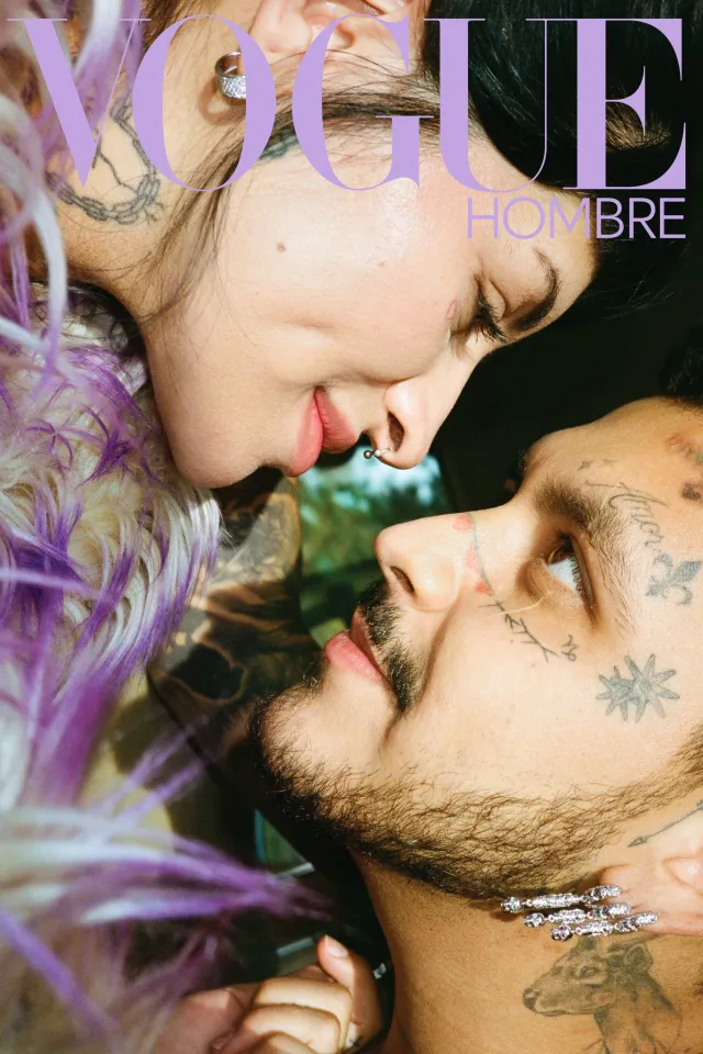 Vogue. Cazzu y & Nodal