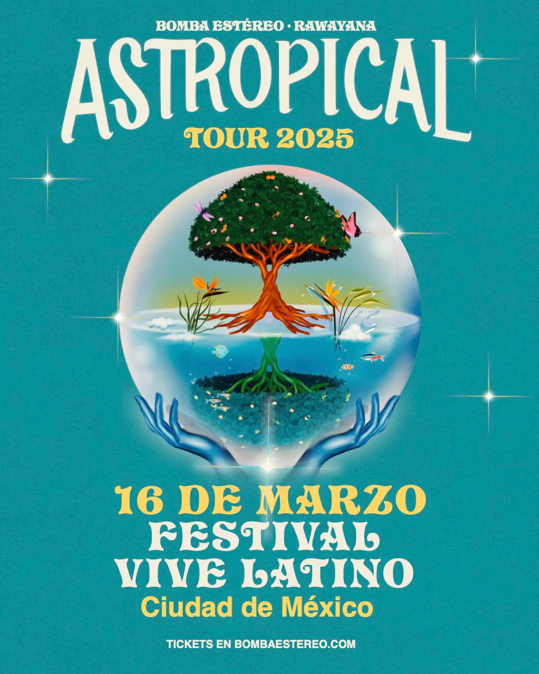 Bomba Stereo + Rawayana. Astropical
