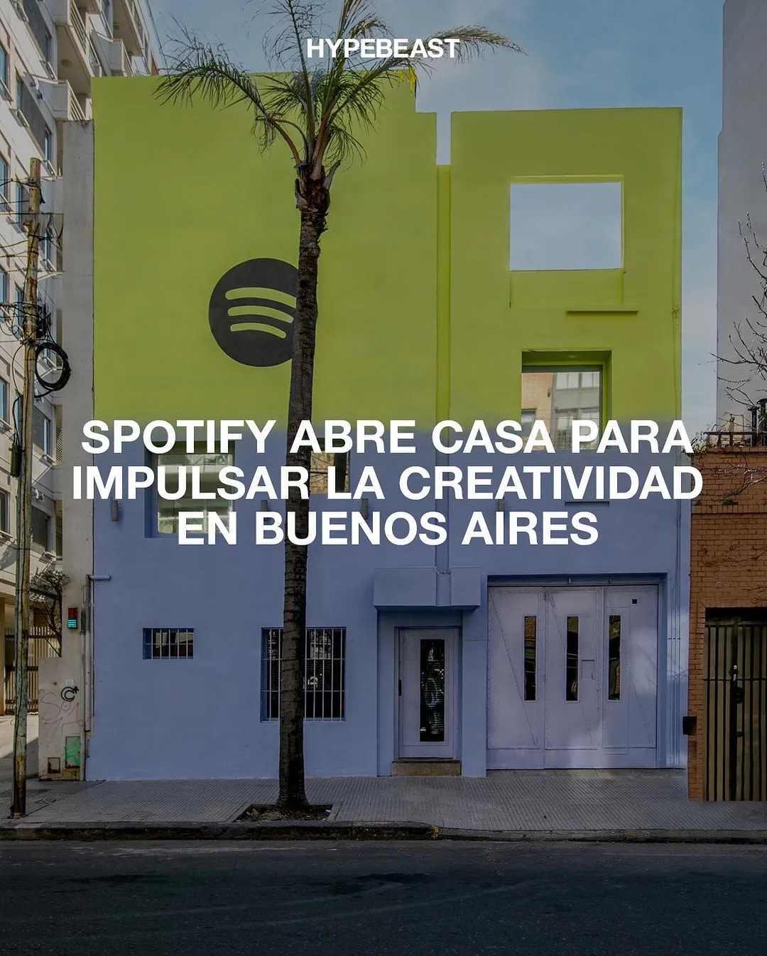 Spotify. Casa Spotify Bs. As.