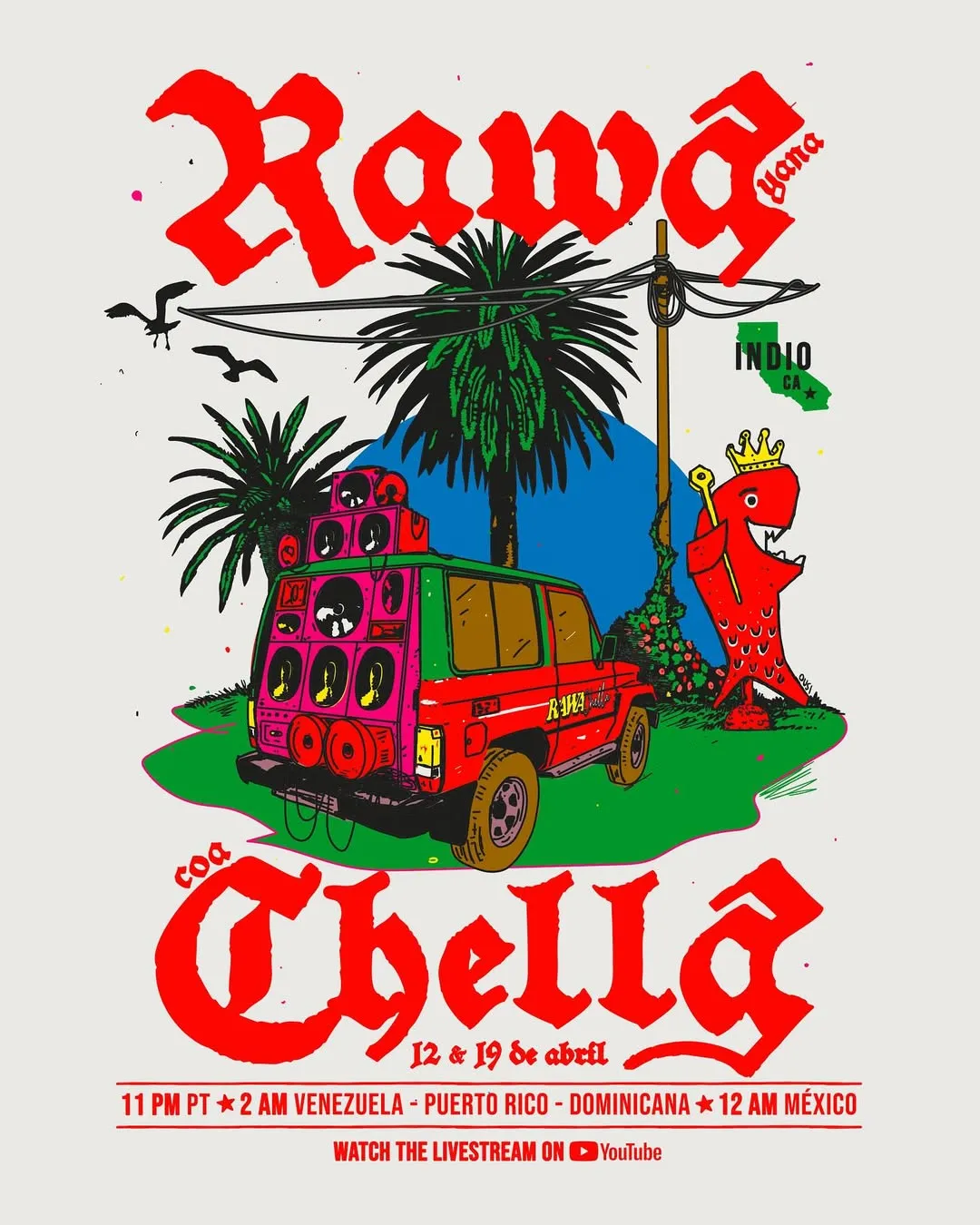 Rawayana. Coachella