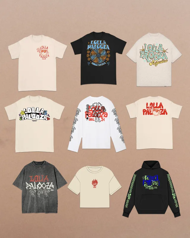 Lollapalooza. Merch The Archive (2016-2015)