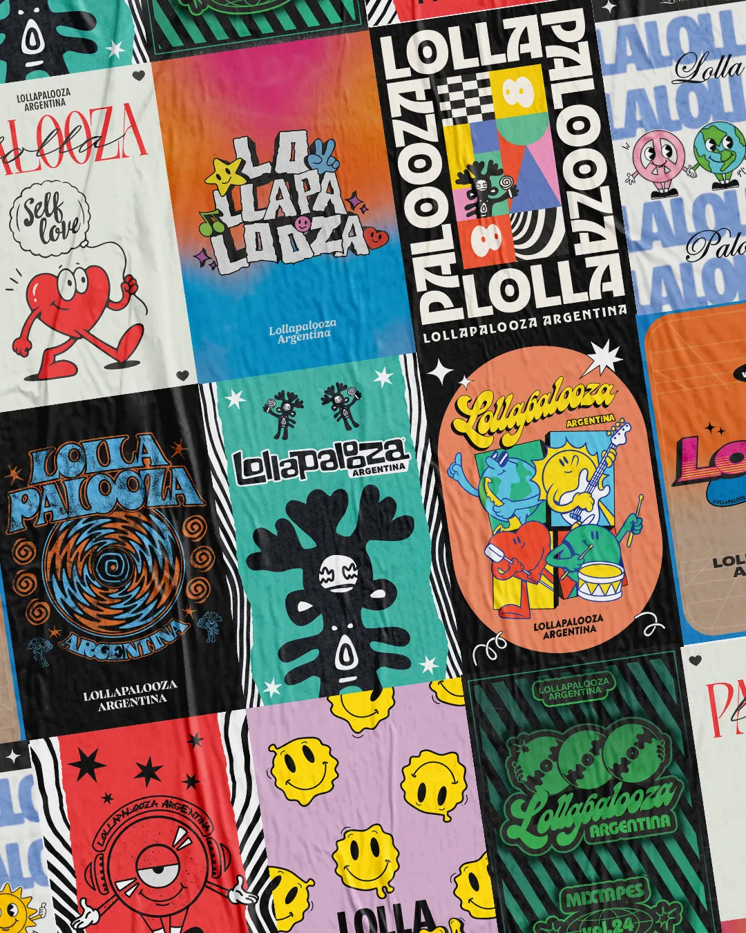 Lollapalooza. Posters & Banderas (El Archivo)