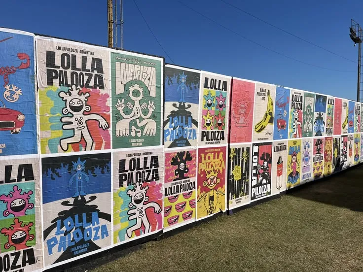 Lollapalooza. Posters & Banderas (El Archivo)